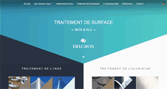 Desktop Screenshot of delcros.fr