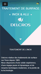 Mobile Screenshot of delcros.fr