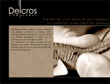 Tablet Screenshot of delcros.com